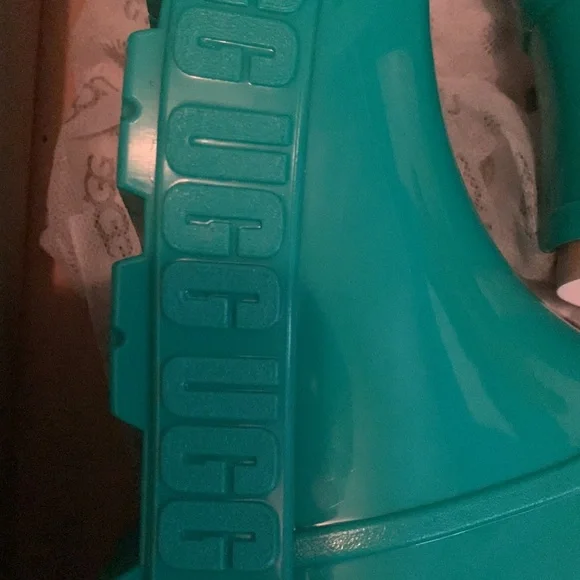 Ugg drizlita rain boots teal color - Picture 3 of 7